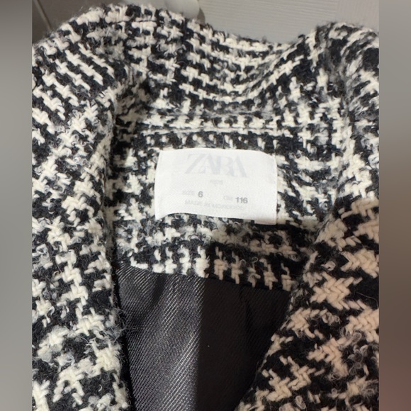 Girls Zara Coat - Size 6 - Picture 2 of 2